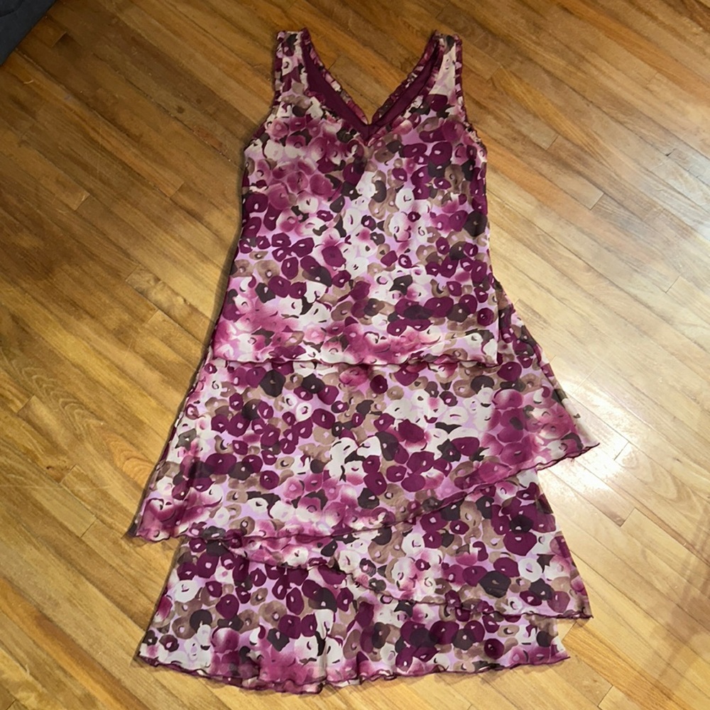 FLORAL BLOUSE AND SKIRT BY SANGRIA